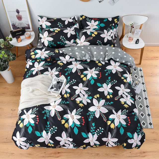 Bed Sheet Pillowcase Comforter Bedding Sets