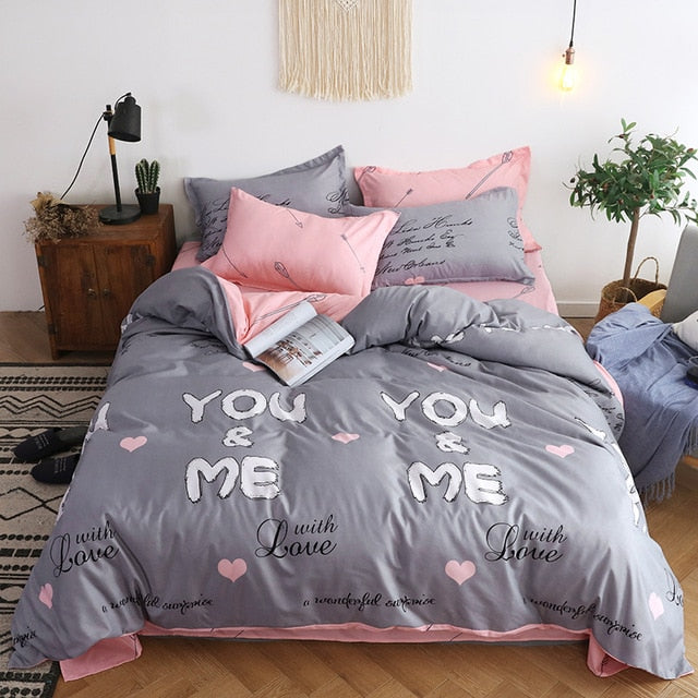 Bed Sheet Pillowcase Comforter Bedding Sets