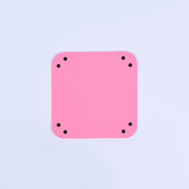 Foldable Storage Box PU Leather Square Tray