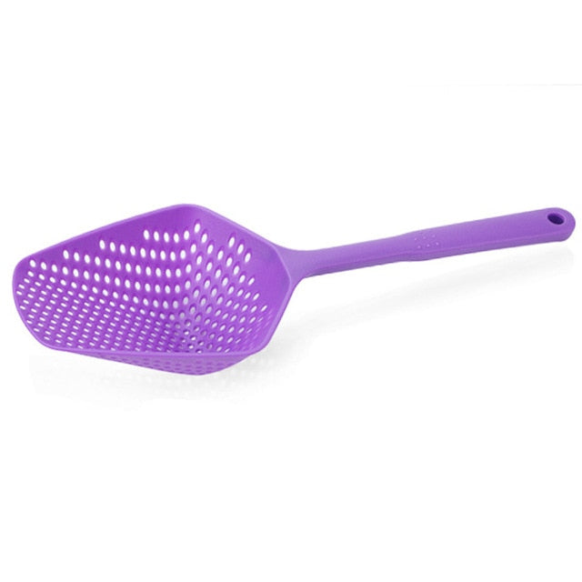 No-stick Drain Colanders Shovel Strainers