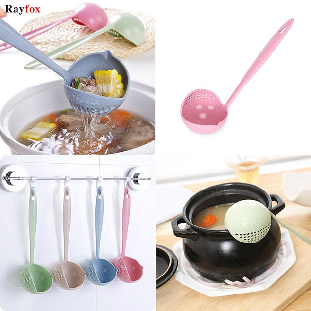 No-stick Drain Colanders Shovel Strainers