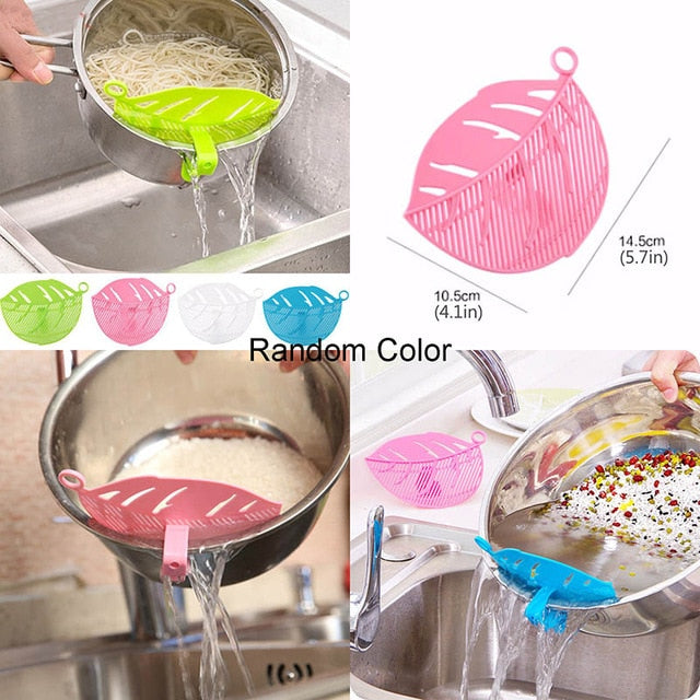 No-stick Drain Colanders Shovel Strainers