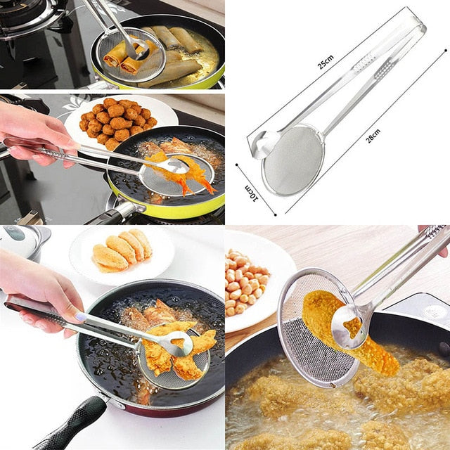 No-stick Drain Colanders Shovel Strainers