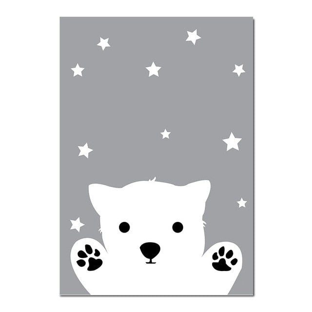 Baby Nursery Wall Art Decoration Children Bedroom