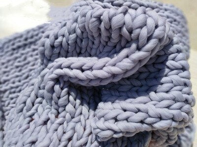 Knitted Plaids Throw Blankets Bed Sofa Covers