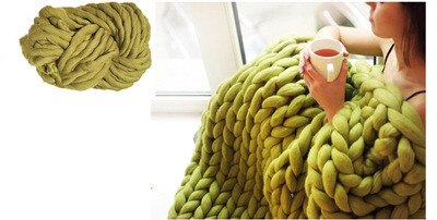 Knitted Plaids Throw Blankets Bed Sofa Covers