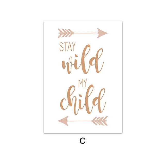 Abstract Rainbow Poster Canvas Art Print