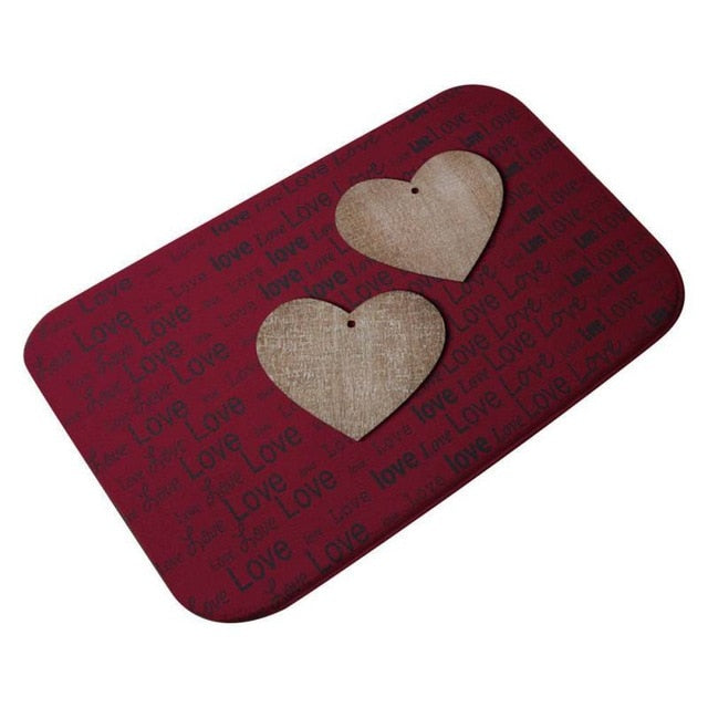 Modern Printed Flannel Area Rug