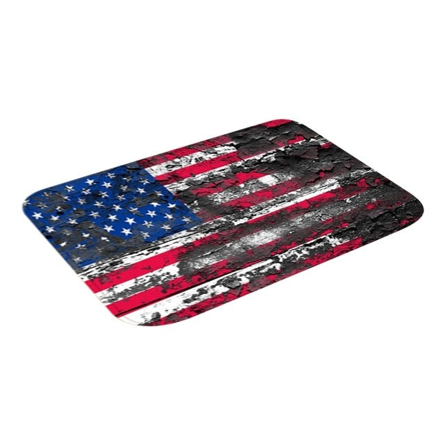 Modern Printed Flannel Area Rug