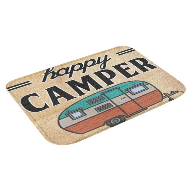 Modern Printed Flannel Area Rug