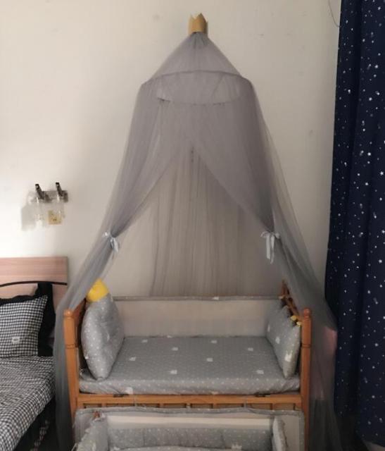 Bedding Dome Bed Canopy Mosquito Net Bedcover Curtain For Baby Kids