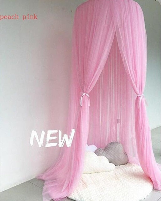 Bedding Dome Bed Canopy Mosquito Net Bedcover Curtain For Baby Kids