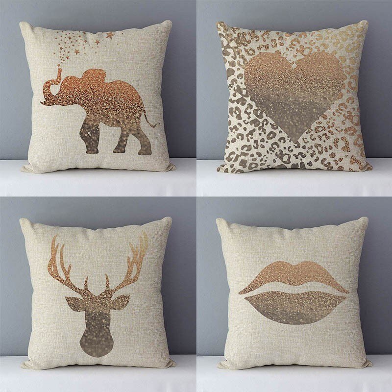 Cushion 45x45cm cotton linen couch cushions pillows