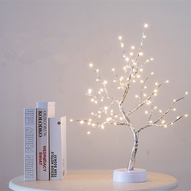 LEDS Night Light Bonsai Tree Light Gypsophila