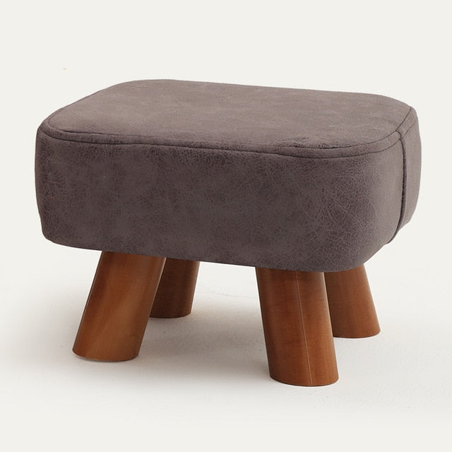 Small family stool wooden