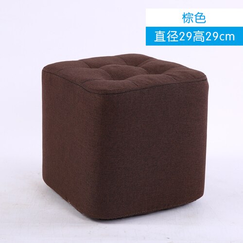 Fabric small sofa stool creative bench chair furniture foot stool