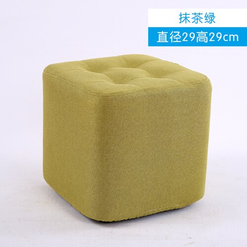 Fabric small sofa stool creative bench chair furniture foot stool