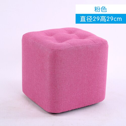 Fabric small sofa stool creative bench chair furniture foot stool