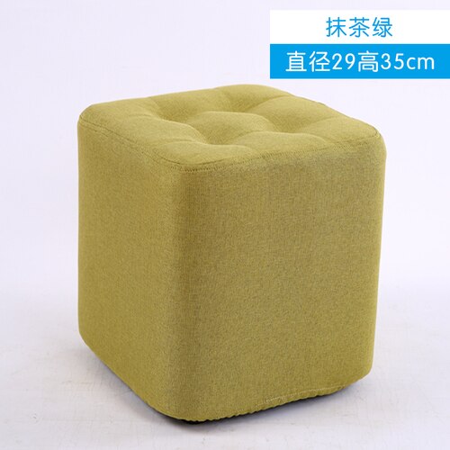 Fabric small sofa stool creative bench chair furniture foot stool