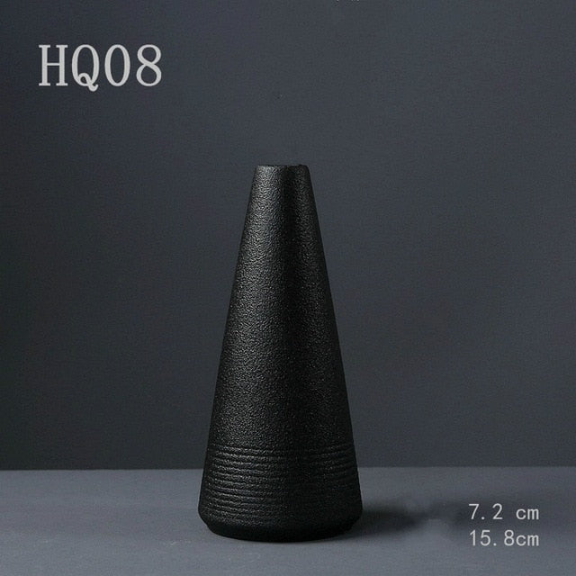 Ceramic Flower Arrangement Vase Tabletop