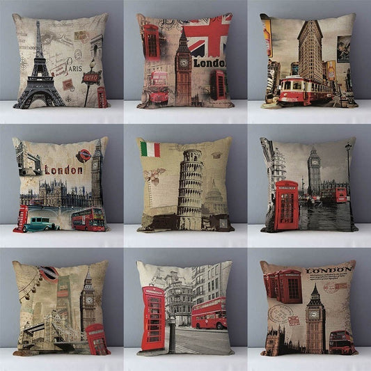 Retro Nostalgic Couch Cushion