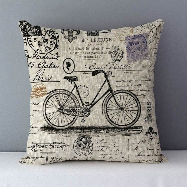 Retro Nostalgic Couch Cushion