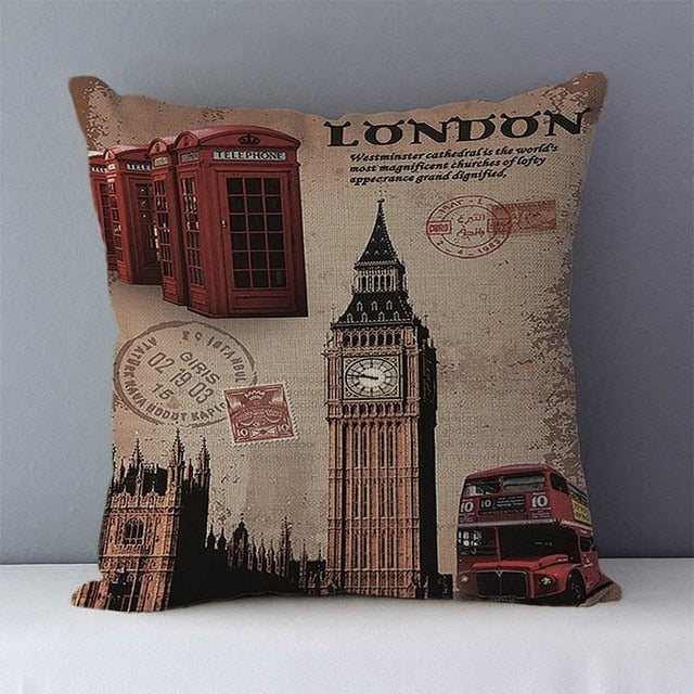 Retro Nostalgic Couch Cushion