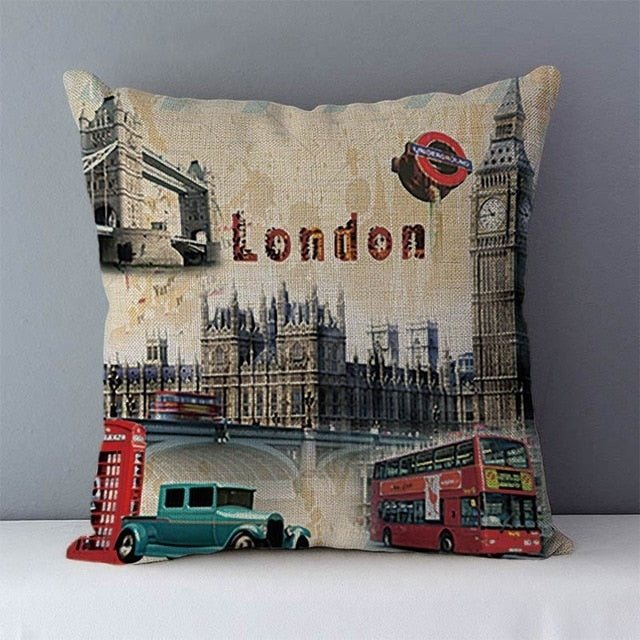 Retro Nostalgic Couch Cushion
