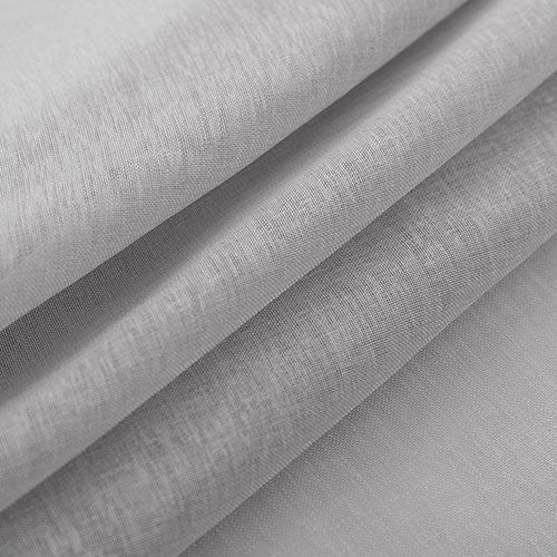 Sheer Short Curtains for Kitchen Half Window