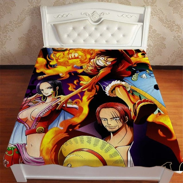 Anime Manga One Piece Throw Blanket