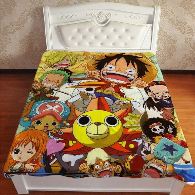 Anime Manga One Piece Throw Blanket