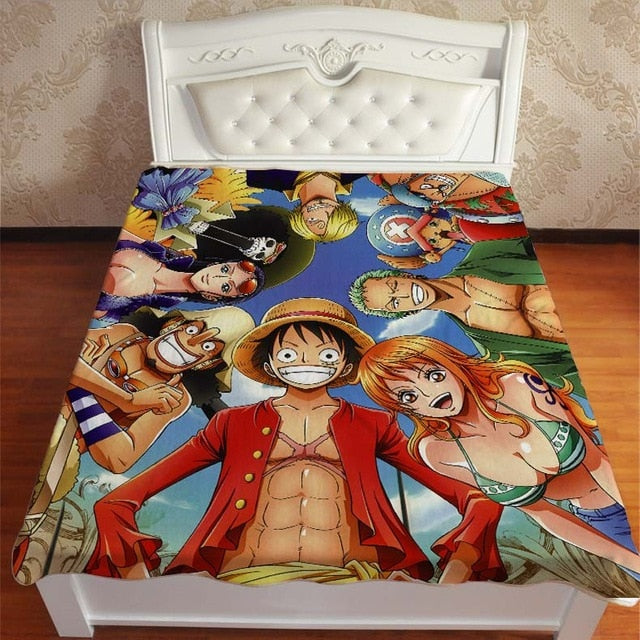 Anime Manga One Piece Throw Blanket