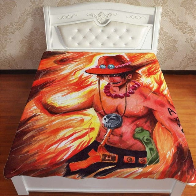 Anime Manga One Piece Throw Blanket