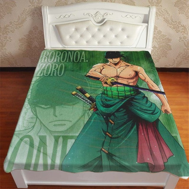 Anime Manga One Piece Throw Blanket
