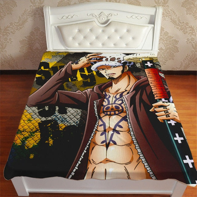 Anime Manga One Piece Throw Blanket