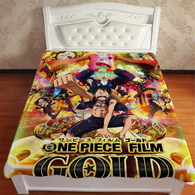 Anime Manga One Piece Throw Blanket
