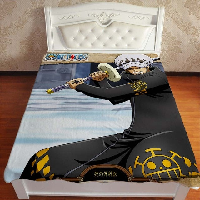 Anime Manga One Piece Throw Blanket