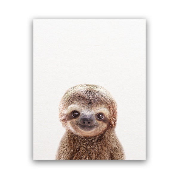 Animals Art Print Poster Wall Decor
