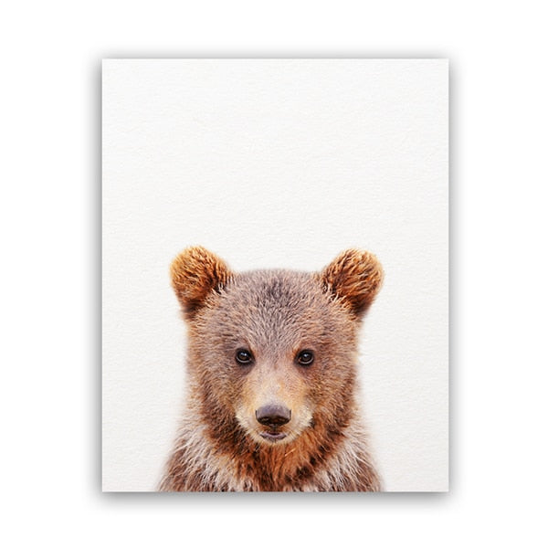 Animals Art Print Poster Wall Decor