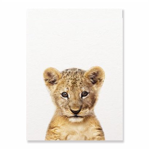 Animals Art Print Poster Wall Decor