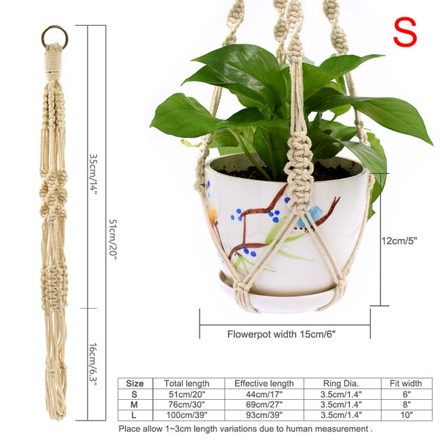 Vintage Plant Hanger Flowerpot Holder