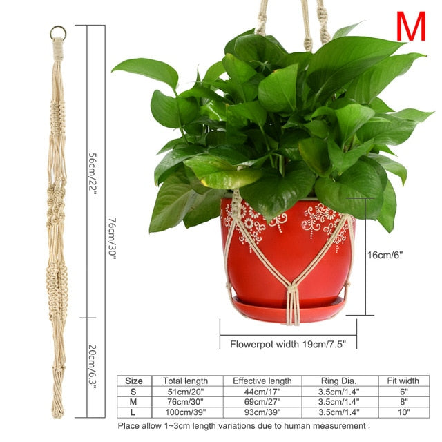 Vintage Plant Hanger Flowerpot Holder