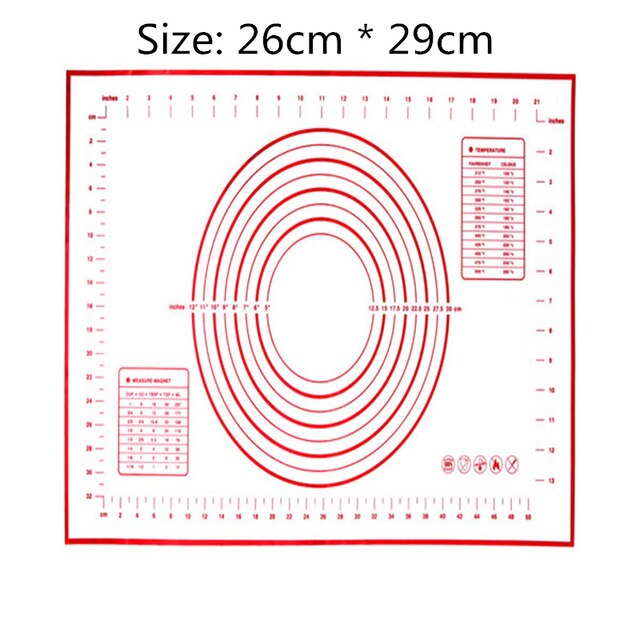 Silicone Baking Mats Sheet Pizza Dough Holder