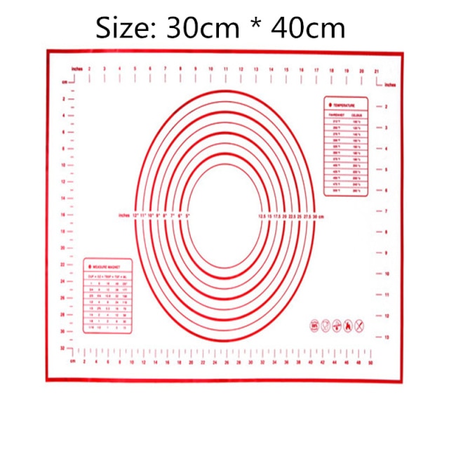 Silicone Baking Mats Sheet Pizza Dough Holder
