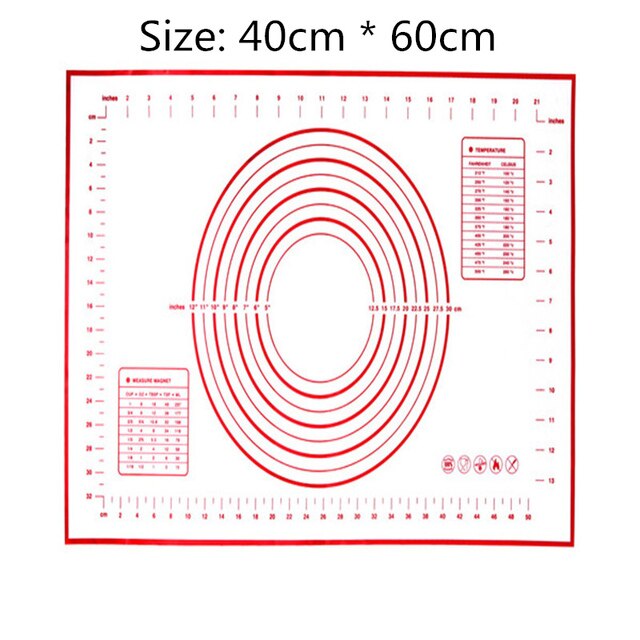 Silicone Baking Mats Sheet Pizza Dough Holder