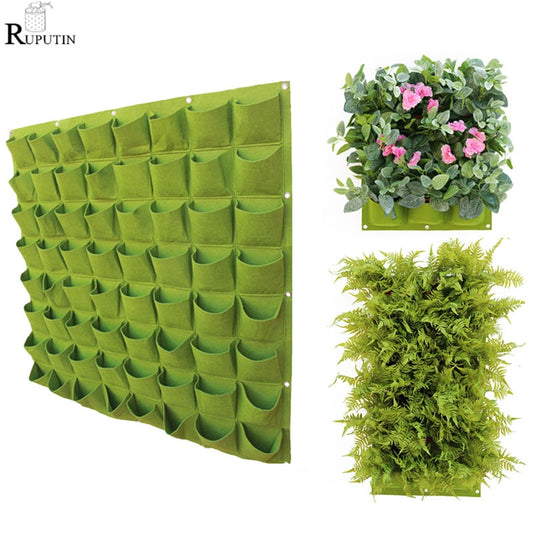 Wall Hanging Planting Bags Pockets