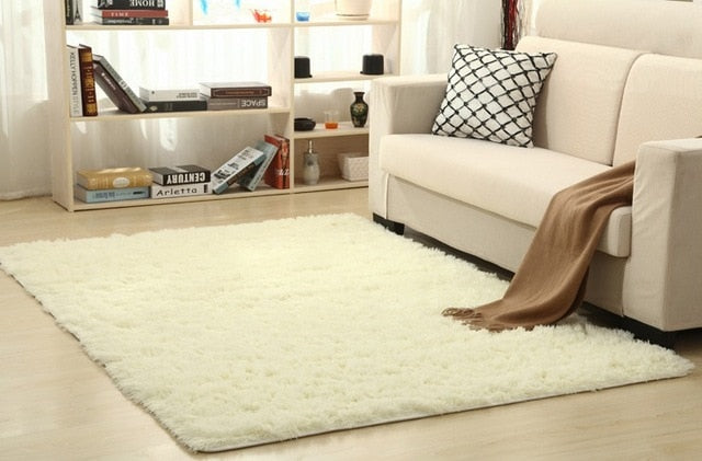 Fluffy Mats Faux Fur Silky Rugs