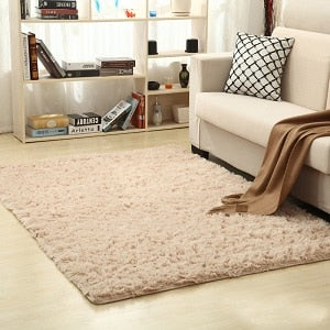 Fluffy Mats Faux Fur Silky Rugs