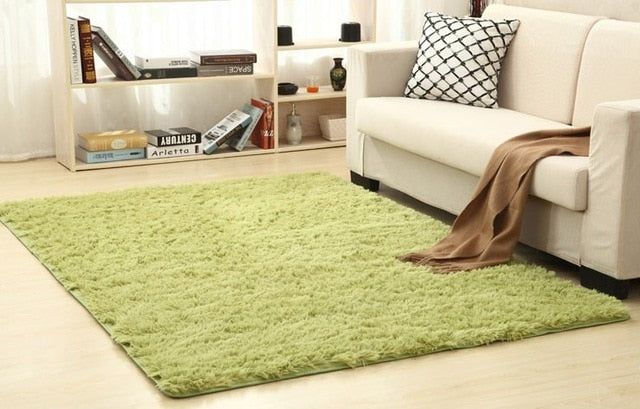Fluffy Mats Faux Fur Silky Rugs