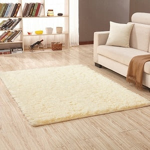 Fluffy Mats Faux Fur Silky Rugs
